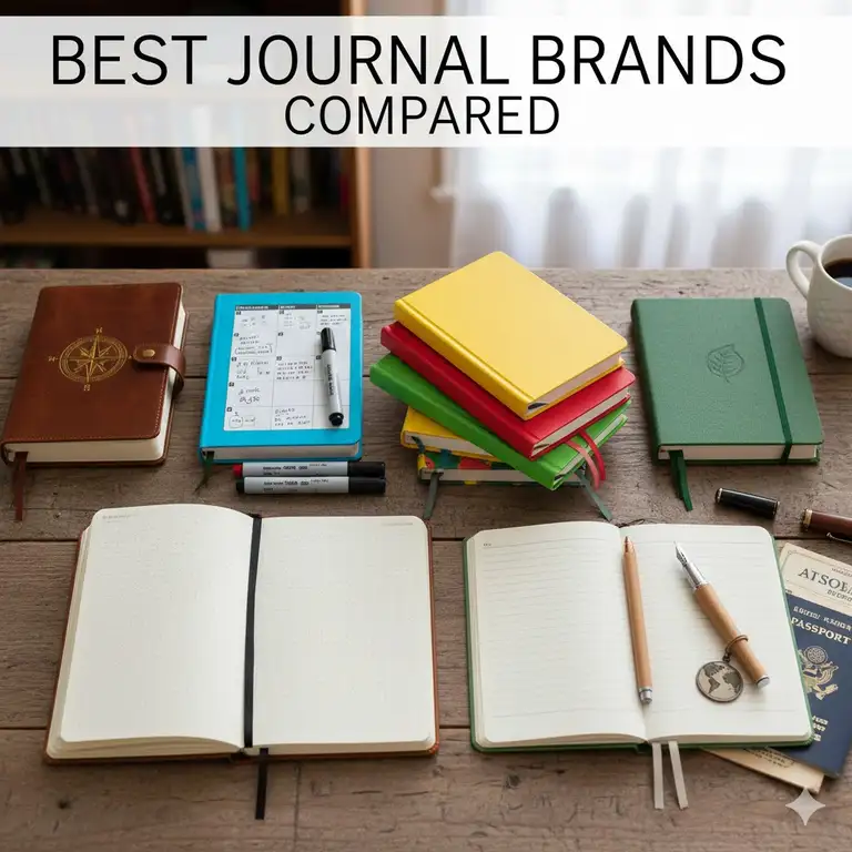 Journal Brands: The Ultimate Guide to 7 Amazing Notebooks for 2025