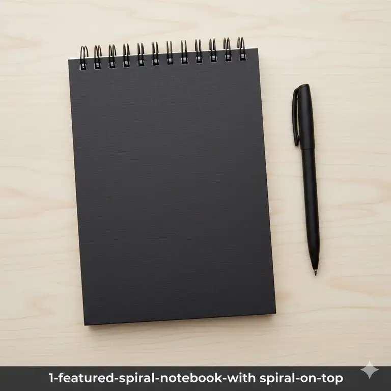7 Best spiral notebook with spiral on top Options for 2026 Productivity