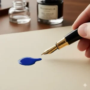 A classic Waterman fountain pen, demonstrating smooth ink flow and elegant French design among the top fountain pen brands.