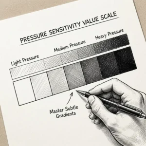 Comparing fine and bold tip sizes to find the best ballpoint for drawing details and outlines.