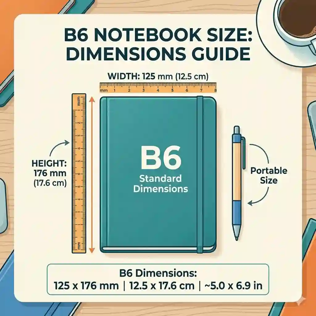 5 Best b6 notebook size Options for 2026: The Ultimate “Goldilocks” Journal
